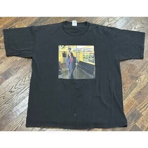 Y2K Weird Al Yankovic Poodle Hat Tour Tee Shirt Size XL